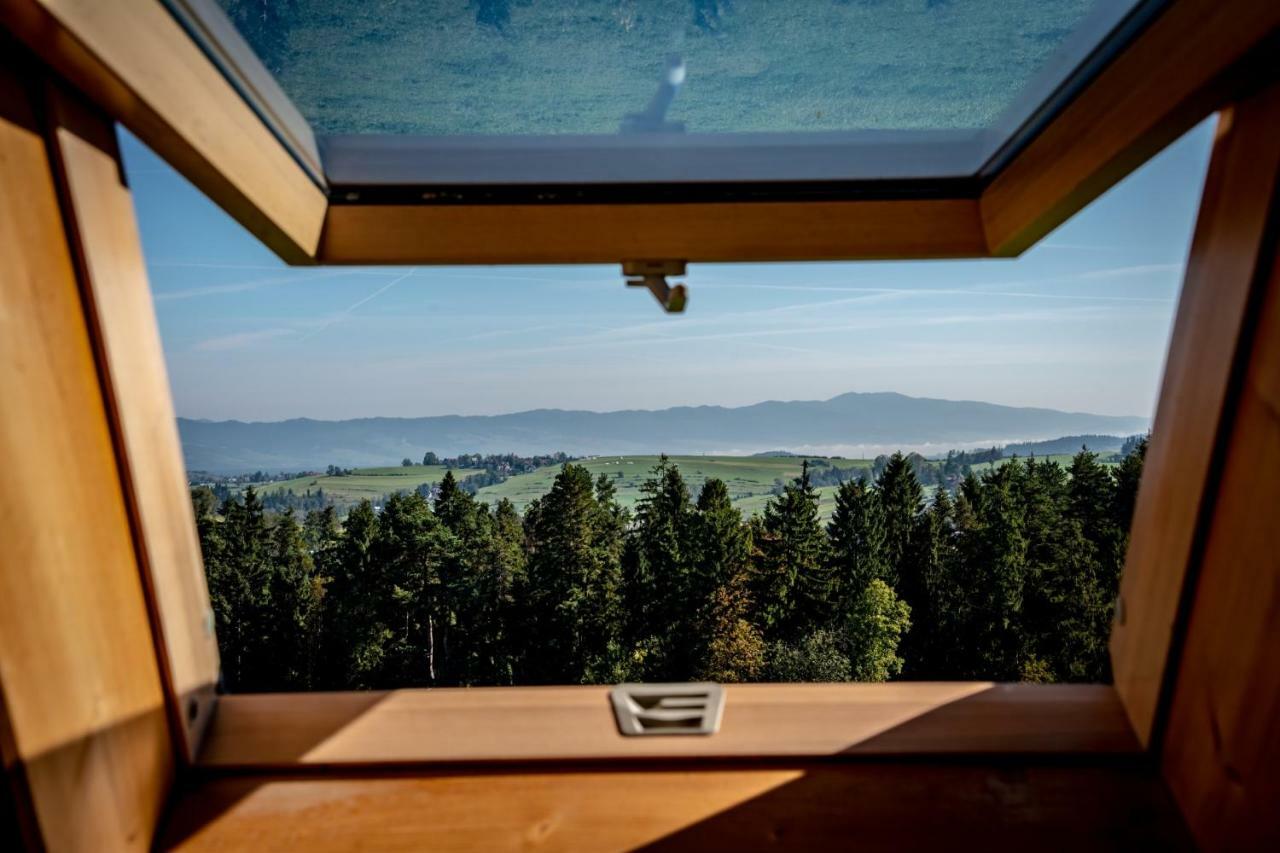 Podhalanski Dworek Z Jacuzzi Leśnica エクステリア 写真
